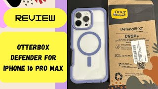 OTTERBOX DEFENDER XT CASE FOR IPHONE 16 PRO MAX [upl. by Moskow]