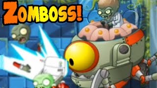 Plants vs Zombies 2  Far Future ZOMBOSS Level 25 [upl. by Hildie]