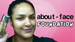 about face foundation first impressions amp wear test [upl. by Timms]