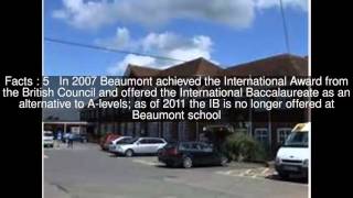 Beaumont School St Albans Top 7 Facts [upl. by Nylatsirhc]