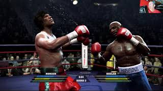 Fight Night Round 4  Carlos Monzon vs Marvin Hagler  Danni collaterali [upl. by Pape]