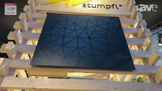 ISE 2024 AV Stumpfl Shows Off BLACKPEAK Projection Screen Material With Amazing Black Levels [upl. by Ahsehyt]