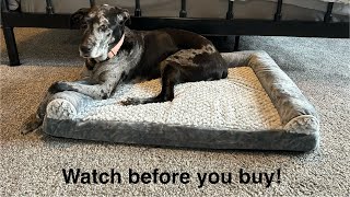 Orthopedic dog bed review [upl. by Calley738]