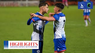 🏆 Pools progress in FA Youth Cup  Hartlepool United 51 Blyth Spartans [upl. by Alley]