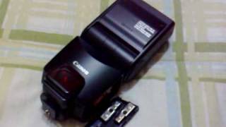 Canon Speedlite 380 EX [upl. by Naimaj334]