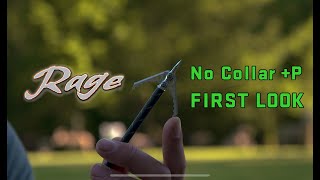 Rage No Collar  P Broadhead The Ultimate Expandable for Lower Poundage and Higher Penetration [upl. by Eniac]