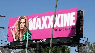 MaXXXine Mia Goth Billboard Sunset Blvd Los Angeles California USA August 31 2024 Elizabeth Debicki [upl. by Letnahc]