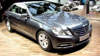 2012 MercedesBenz E300 Bluetec Hybrid  Exterior and Interior Walkaround  2012 Paris Auto Show [upl. by Laeria]