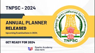 TNPSC 2024 Annual Planner released I Full details I Huge vacancies I Get Ready for 2024 Examinations [upl. by Niuqaoj]