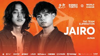 Jairo 🇯🇵 I GRAND BEATBOX BATTLE 2023 WORLD LEAGUE I Tag Team Elimination [upl. by Yrollam549]