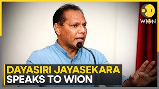 Hasina handled the Bangladesh economy well Dayasiri Jayasekara General Secy of SLFP on WION [upl. by Aivartal]