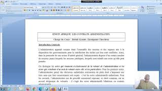 formation du contrat administratif [upl. by Jezrdna]