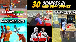 OB44 Top 30 Game Changer quot SECRET UPDATES quot FF Advance Server  GARENA Free Fire [upl. by Hedges]