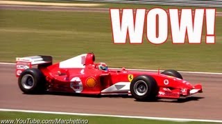 Ferrari F1 V10 vs V12 EPIC Sounds [upl. by Kiryt]