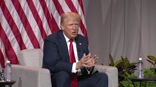 Full interview Trump speaks at Black journalists conference [upl. by Mohamed519]