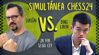 Luisón vs Ding Liren 🥊 RECHAZANDO TABLAS al nº3 del mundo [upl. by Aldarcie944]