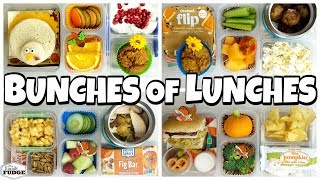 HOT Lunch Ideas and Sandwiches 🍎 Bunches of Lunches [upl. by Herminia824]