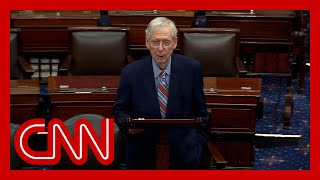 McConnell references his latest freezing episode in Senate remarks [upl. by Abbie917]