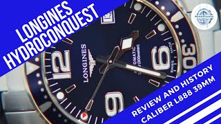 Longines Hydroconquest 39mm  Best value entry level luxury diver [upl. by Ocsinarf]