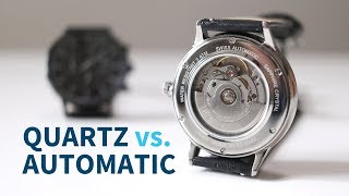 Watch Movements Difference Between Quartz Mechanical amp Automatic [upl. by Trudy]