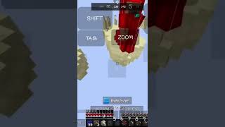 Fireball Fight On BWhub shorts hypixel [upl. by Zetnas]