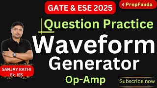 🎯GATE amp ESE 2025 ECEEIN ANALOG Question Practice Series OpAmp Multivibrators⌛gate2025 [upl. by Kellina]