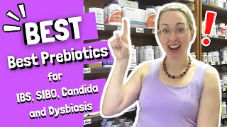 Best Prebiotics and Fiber Supplements for IBS SIBO Candida and Dysbiosis [upl. by Analim830]