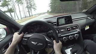 2019 Genesis G70 33T POV Review [upl. by Eloc]