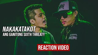 SIXTH THREAT vs KRAM Reaction Video  Ang PERFECT FORM ni Sixth Threat [upl. by Sirrad]