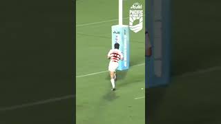 This was pure class from Japan 🙌 Rugby Shorts PacificNationsCup [upl. by Auqinot823]