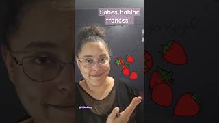 Nombres de Frutas en Frances que Ya Conoces  shorts aprenderfrancés [upl. by Ymmas303]