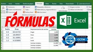 ¿Cómo usar las fórmulas en Excel Básico [upl. by Elrebma717]