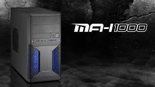 Sharkoon MAI1000 mATX PC Case cn [upl. by Larual]