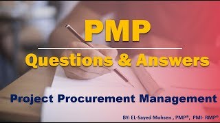 Procurement Management  Questionsamp Answers [upl. by Tom]