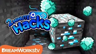 How to Find Diamonds in Minecraft  2 MINUTE HACKS [upl. by Okimat]