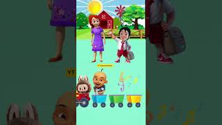 UPIN NAIK KERETA LABUBU lucu animasi feedshorts upinipin [upl. by Henn]