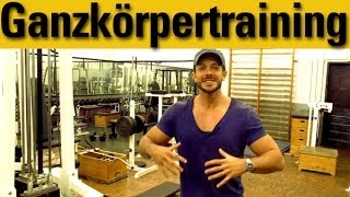 GanzkörperTrainingsplan für Muskelaufbau im Gym [upl. by Onaireves482]