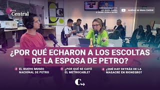 ¿Por qué echaron a los escoltas de la esposa de Petro  El Colombiano [upl. by Yniattirb]