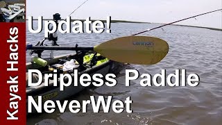 Update Easy DIY Dripless Paddle for Kayak Canoe or SUP [upl. by Teraj249]