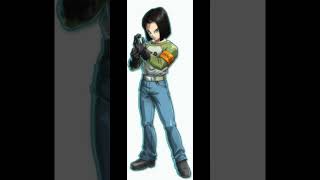 Android 17 transformation animeedit [upl. by Ierbua]