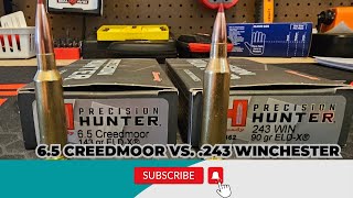 65 Creedmoor vs 243 Winchester [upl. by Yelruc]