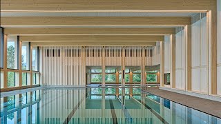 Appenzeller Hallenbad – Schwimmen in Holz [upl. by Assyn]