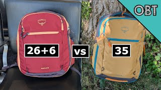 Osprey 266 vs 35 Daylite Comparison and Final Thoughts [upl. by Artenek]