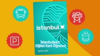 İstanbulkart Dijital Kart Öğrenci  İstanbulkart Dijital Öğrenci Kartı Nasıl Alınır [upl. by Haya]