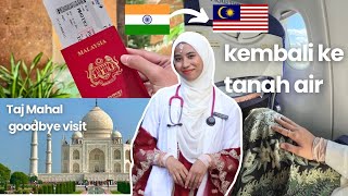 Come back as a doctor👩‍⚕️  Tamat 5 tahun di India 🇮🇳👋 [upl. by Oranneg]