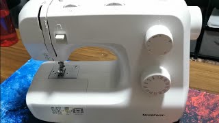 First setup Review Silver Crest sewing machine lidl  Creativemeenacom [upl. by Gilroy]