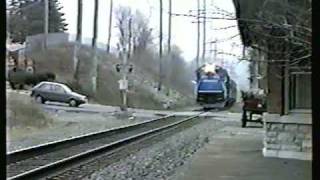 Conrail Geometry train at Haverstraw NY [upl. by Yelak]