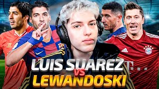 LUIS SUAREZ vs ROBERT LEWANDOWSKI  ¿QUIEN ES MEJOR [upl. by Salene]