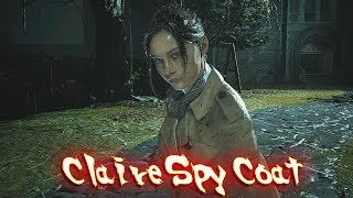 Resident Evil 2 remake Pc  Claire Spy Coat by Fullbuster23 [upl. by Barbur]