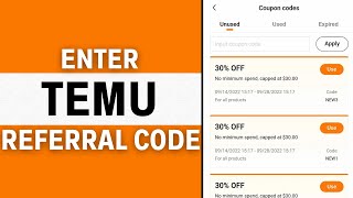 How to Enter Referral Codes on Temu App QUICK amp EASY [upl. by Mcginnis512]